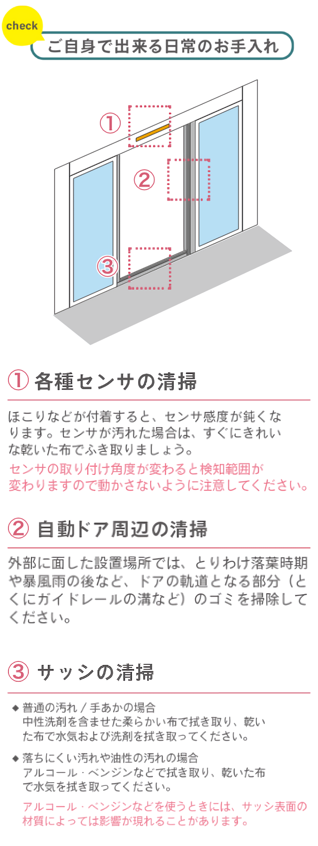 ご自身でできる日常のお手入れ